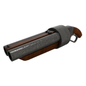 Damascus & Mahogany Scattergun