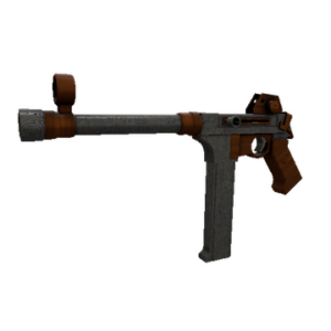 Damascus & Mahogany SMG