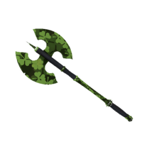 Clover Camo'd Scotsman's Skullcutter (Factory New)
