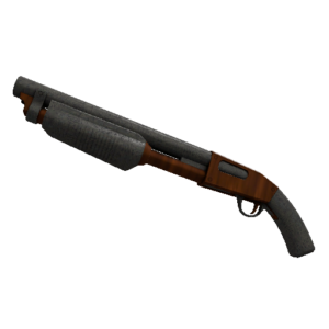 Damascus and Mahogany Shotgun (Factory New)