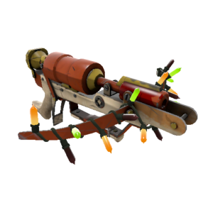 Strange Festivized Smalltown Bringdown Mk.II Crusader's Crossbow (Well-Worn)